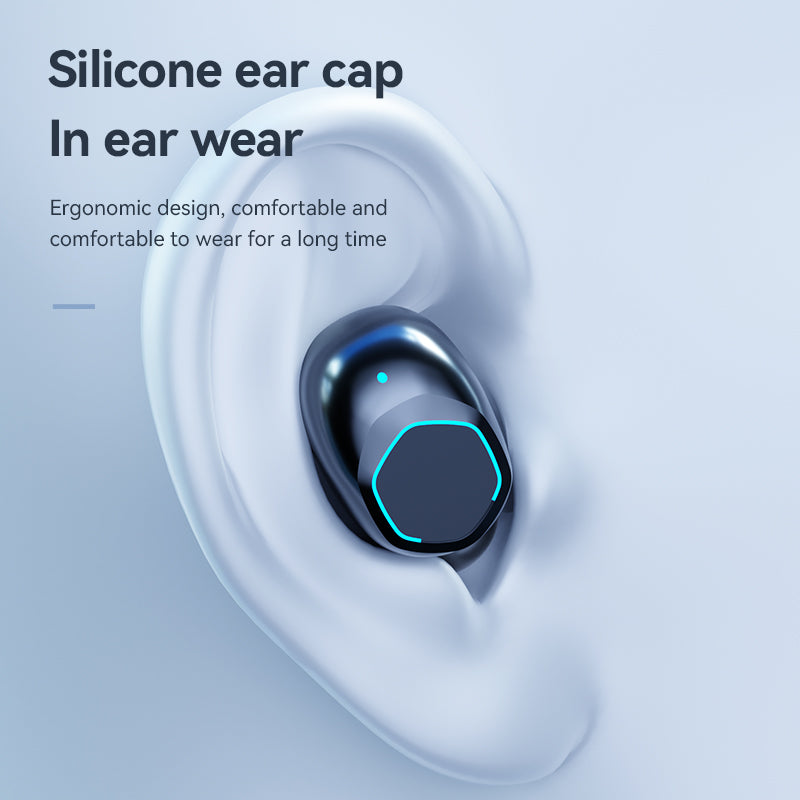 Open Ear Earbuds with HiFi Audio, Waterproof ENC Noise Reduction, Ultra Long Range, Power Bank Charging, and Ear Clip Design for Wireless Bluetooth Convenience