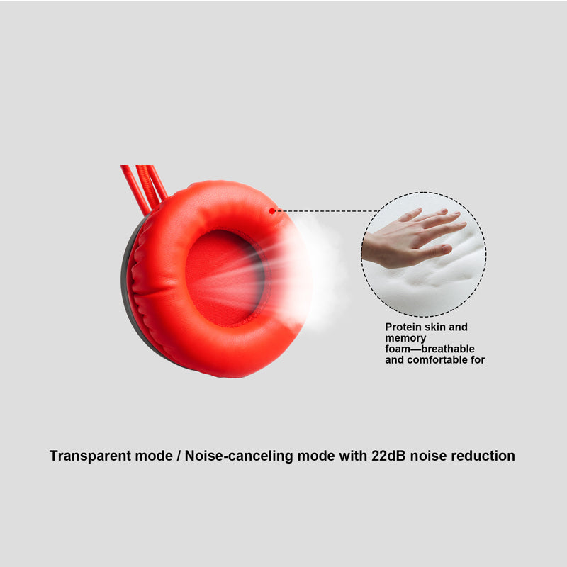 Sunsonics Solar Charge Noise-Canceling Bluetooth Sweatproof Long Battery Life & Stable Connection Over-Ear Headphones