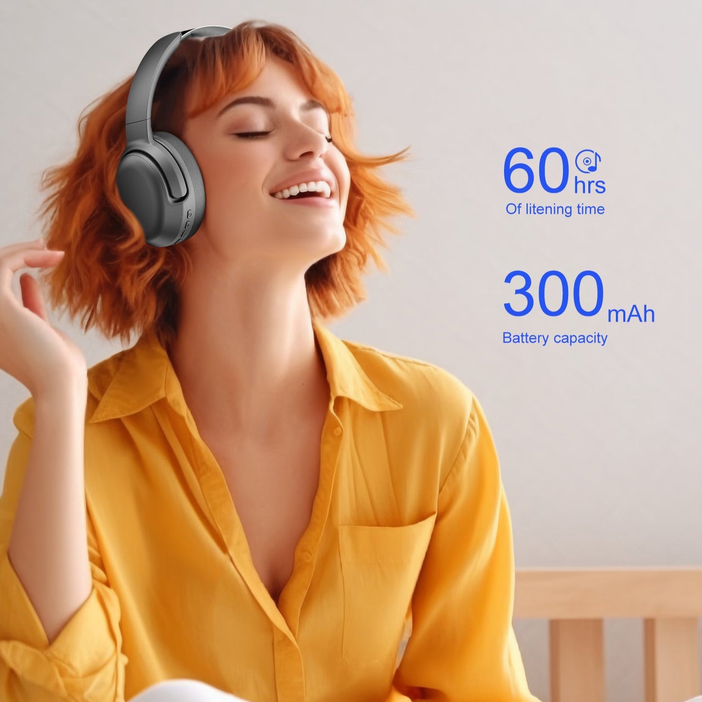 Bluetooth 5.4 Wireless Headphones