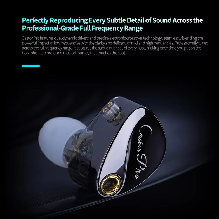 Sunsonics Harman Target with Improved Bass Version Dynamic Drivers Headset in Ear HiFi Earphone Wired Gaming Earbuds