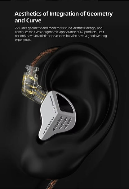 Sunsonics Dynamic Earphone Innovative Electronic Frequency Modulate Technology Hifi Stage Performance in Ear Headphone