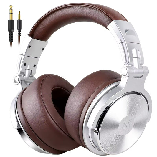 Sunsonics Wired Over Ear DJ Headphone HIFI Headphone with No More Adapters