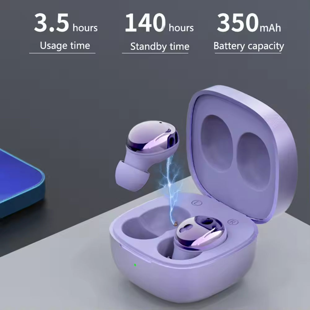 Sunsonics Audifonos Tws Mini Plating hd Call Hearing Aid Airbuds Magnetic Charging Wireless bluetooth Earphone Earbuds