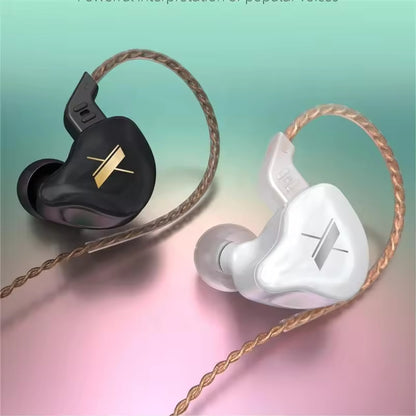 Sunsonics Earphones Dynamic Earphones Hifi Bass Earbuds in Ear Monitor Earphone Sport Noise Cancelling Headphones