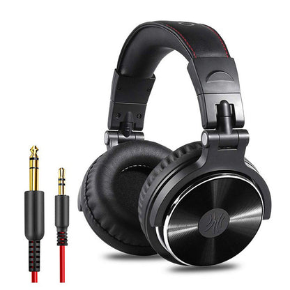 Sunsonics Over Ear Wired HiFi Professional Studios DJ Headphones Gaming Headset With Microphone