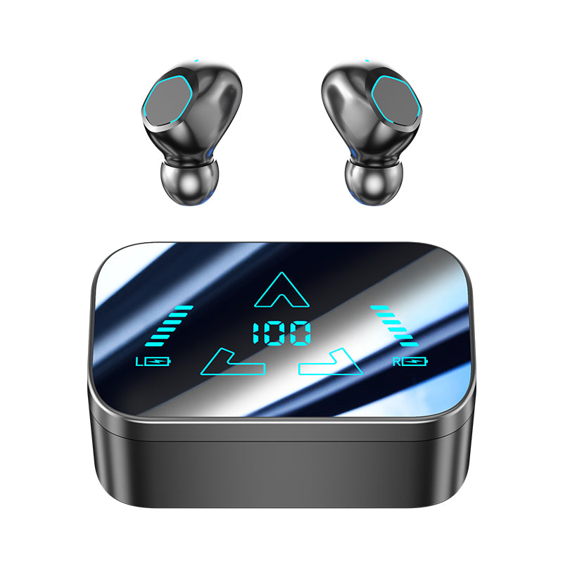 Open Ear Earbuds with HiFi Audio, Waterproof ENC Noise Reduction, Ultra Long Range, Power Bank Charging, and Ear Clip Design for Wireless Bluetooth Convenience